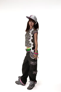 Skull camo cargo pants