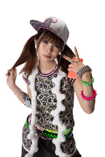 Skull Piiki Snapback cap