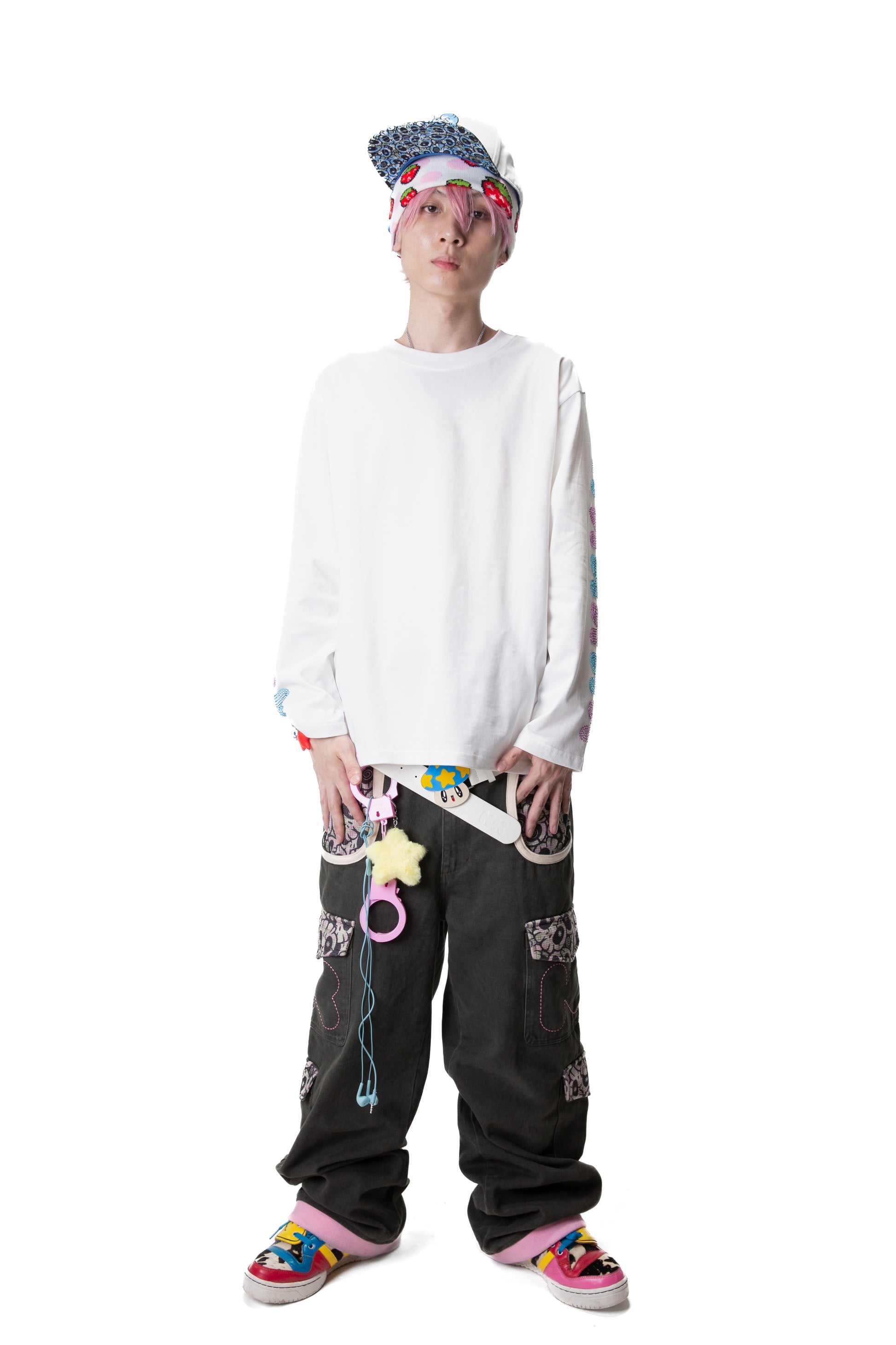 Skull camo cargo pants