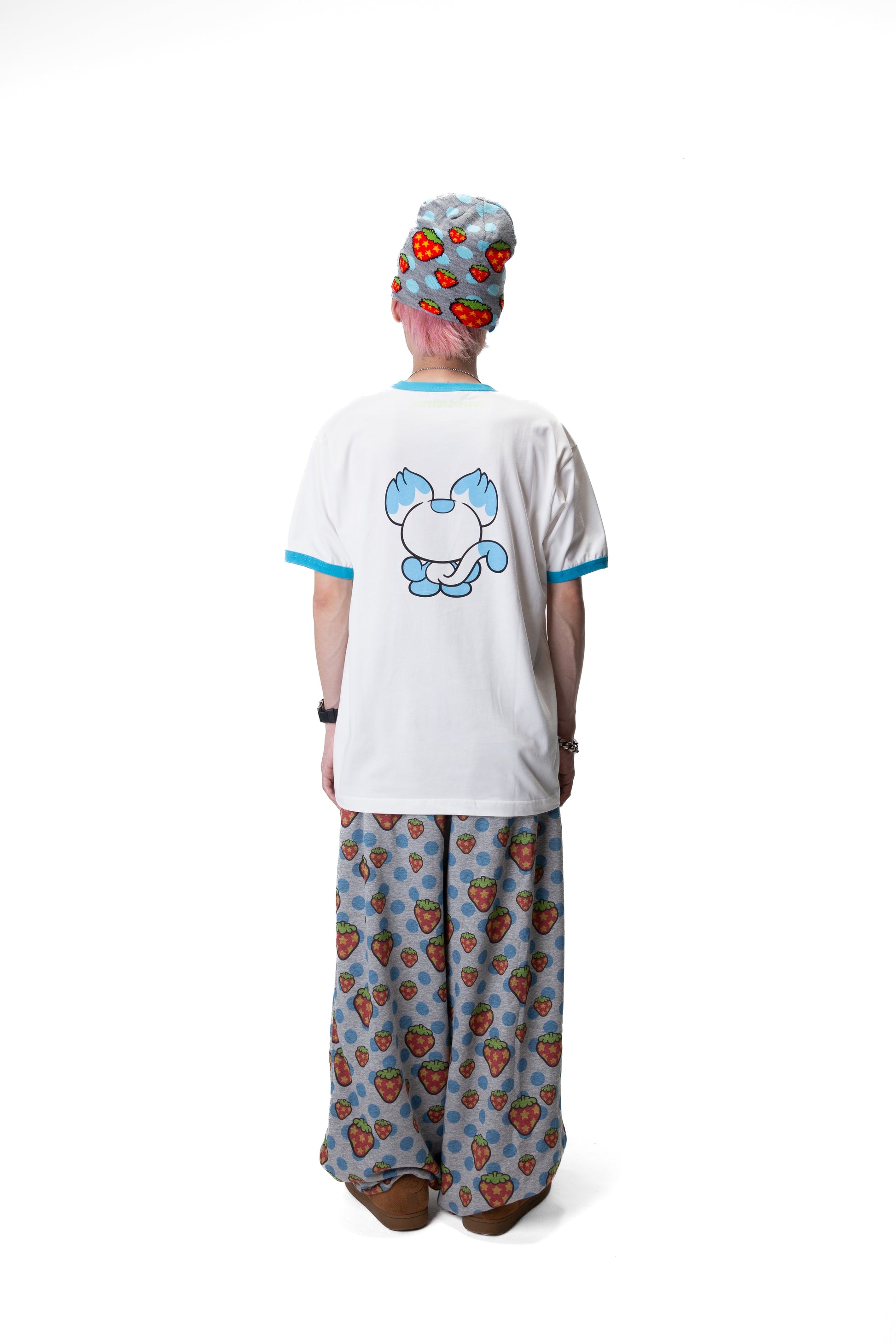 Skull Biiki t-shirt—Glow in the dark