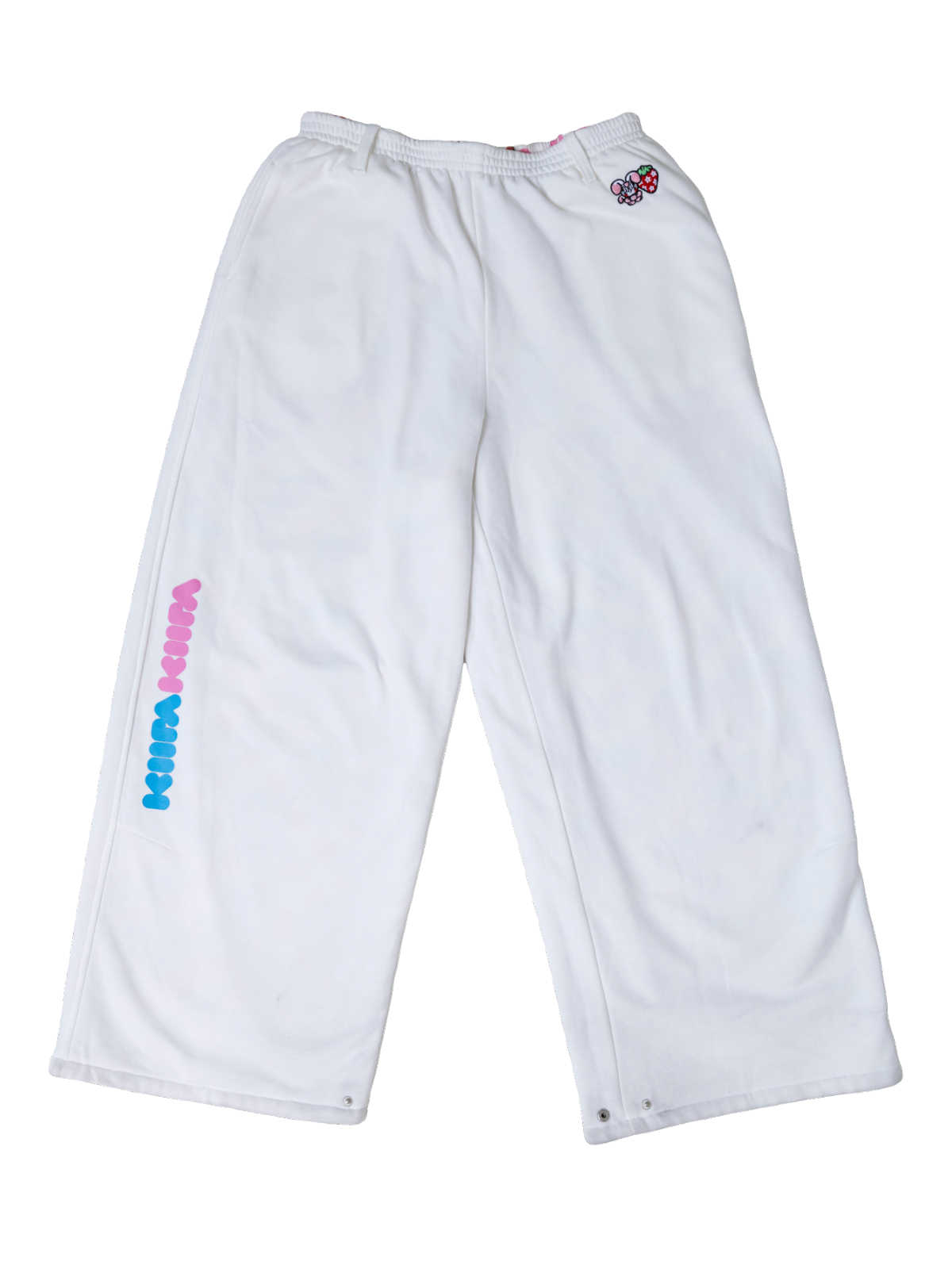 Reversible Polka Dot Sweatpants（Pink）