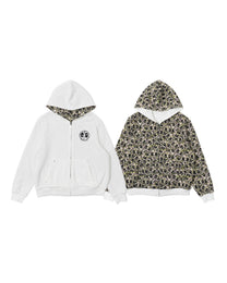 Skull Camo Reversible Zip Hoodie