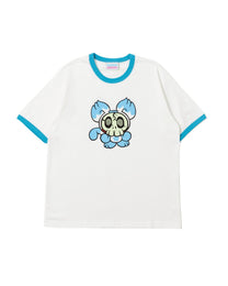 Skull Biiki t-shirt—Glow in the dark