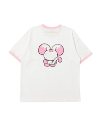 Skull Piiki t-shirt—Glow in the dark