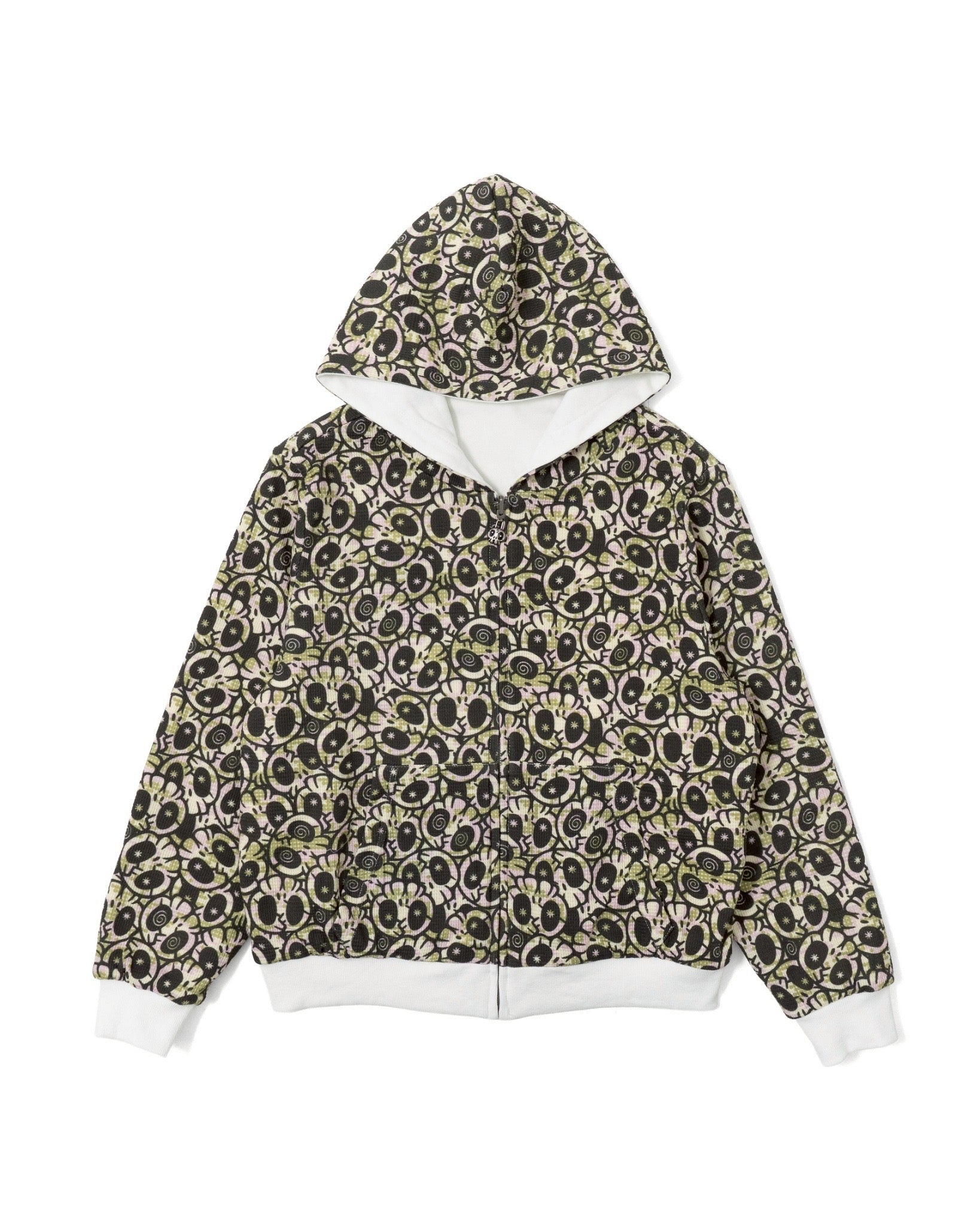 Skull Camo Reversible Zip Hoodie
