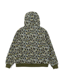 Skull Camo Reversible Zip Hoodie