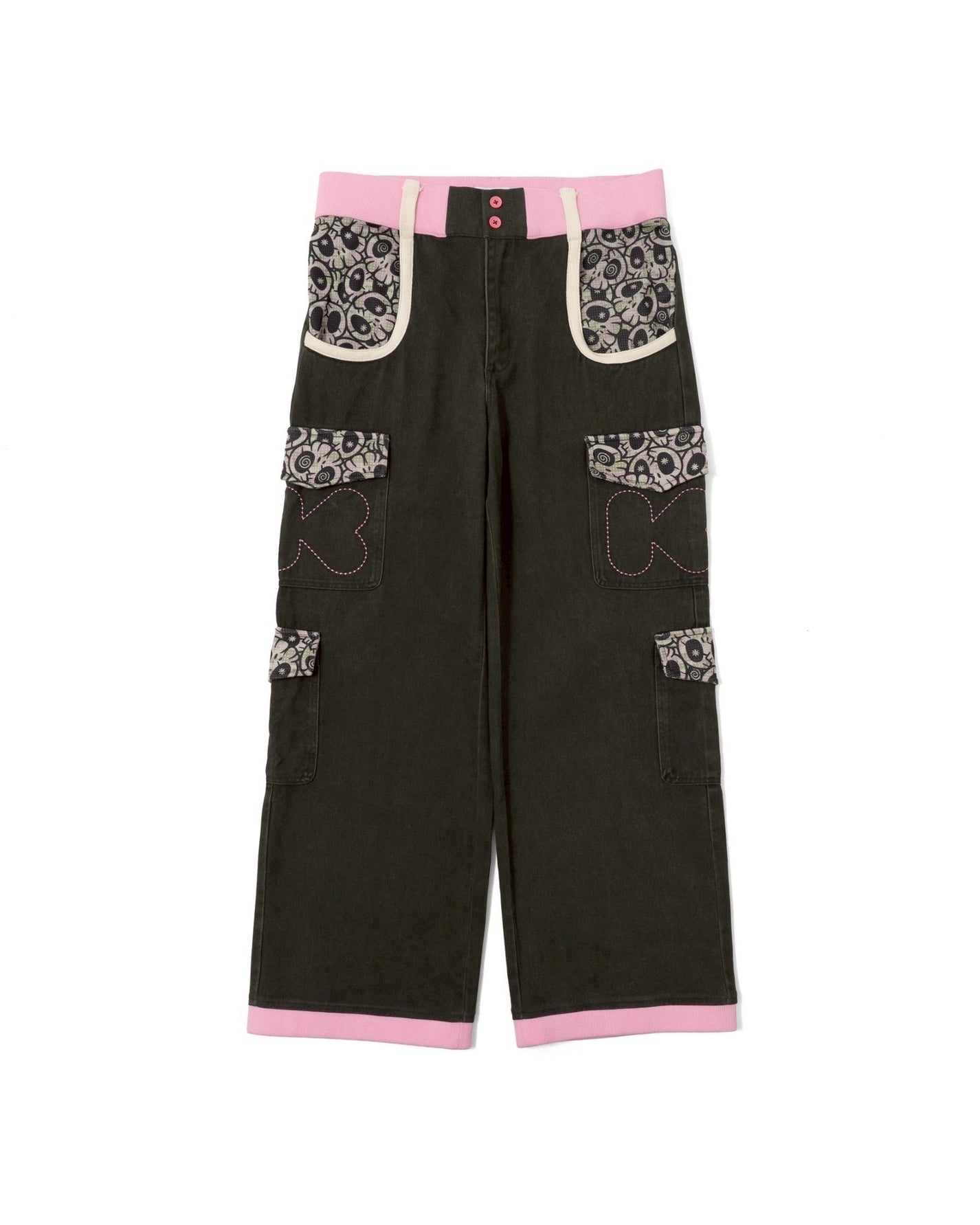 Skull camo cargo pants