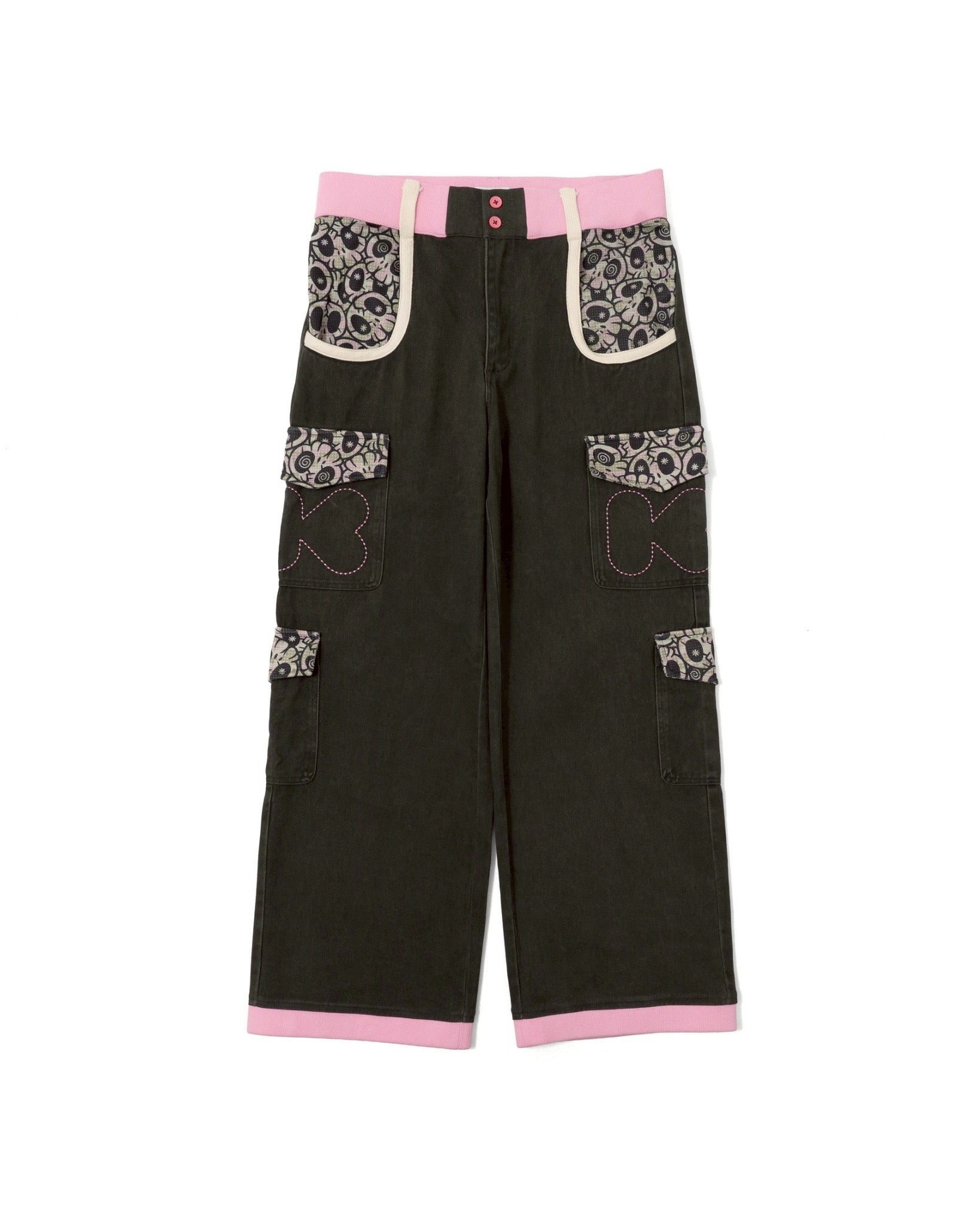 Skull camo cargo pants