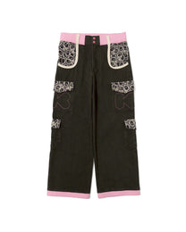 Skull camo cargo pants