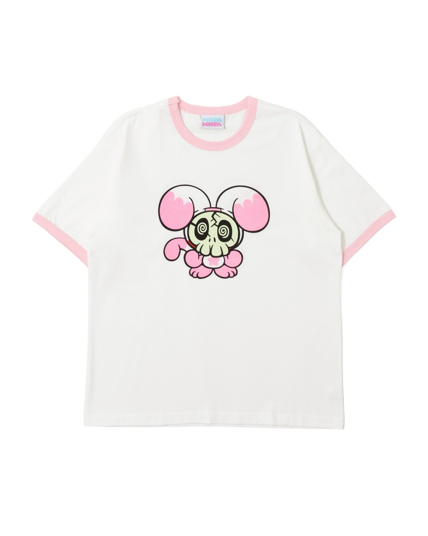 Skull Piiki t-shirt—Glow in the dark