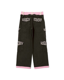 Skull camo cargo pants