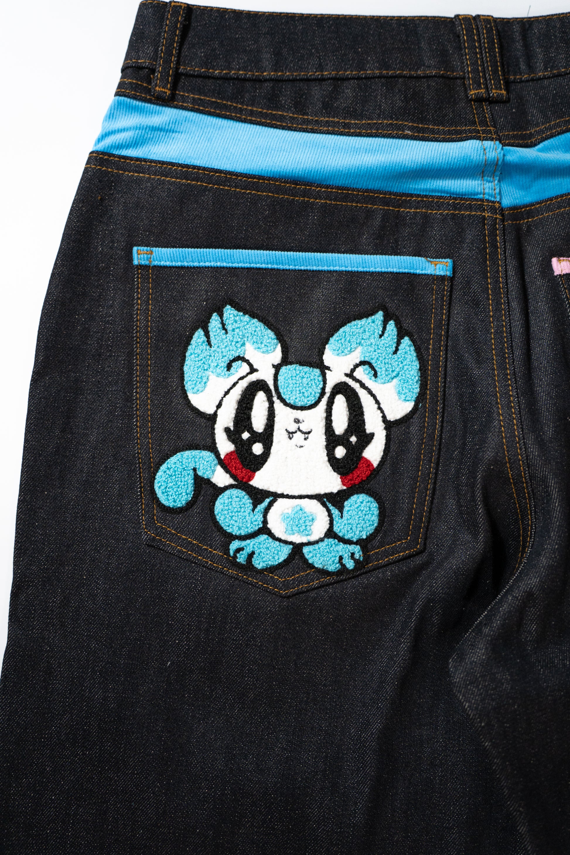 Biiki-Piiki Patch Raw Denim