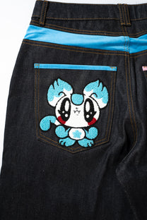 Biiki-Piiki Patch Raw Denim