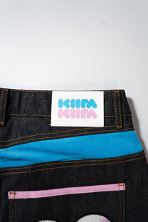Biiki-Piiki Patch Raw Denim