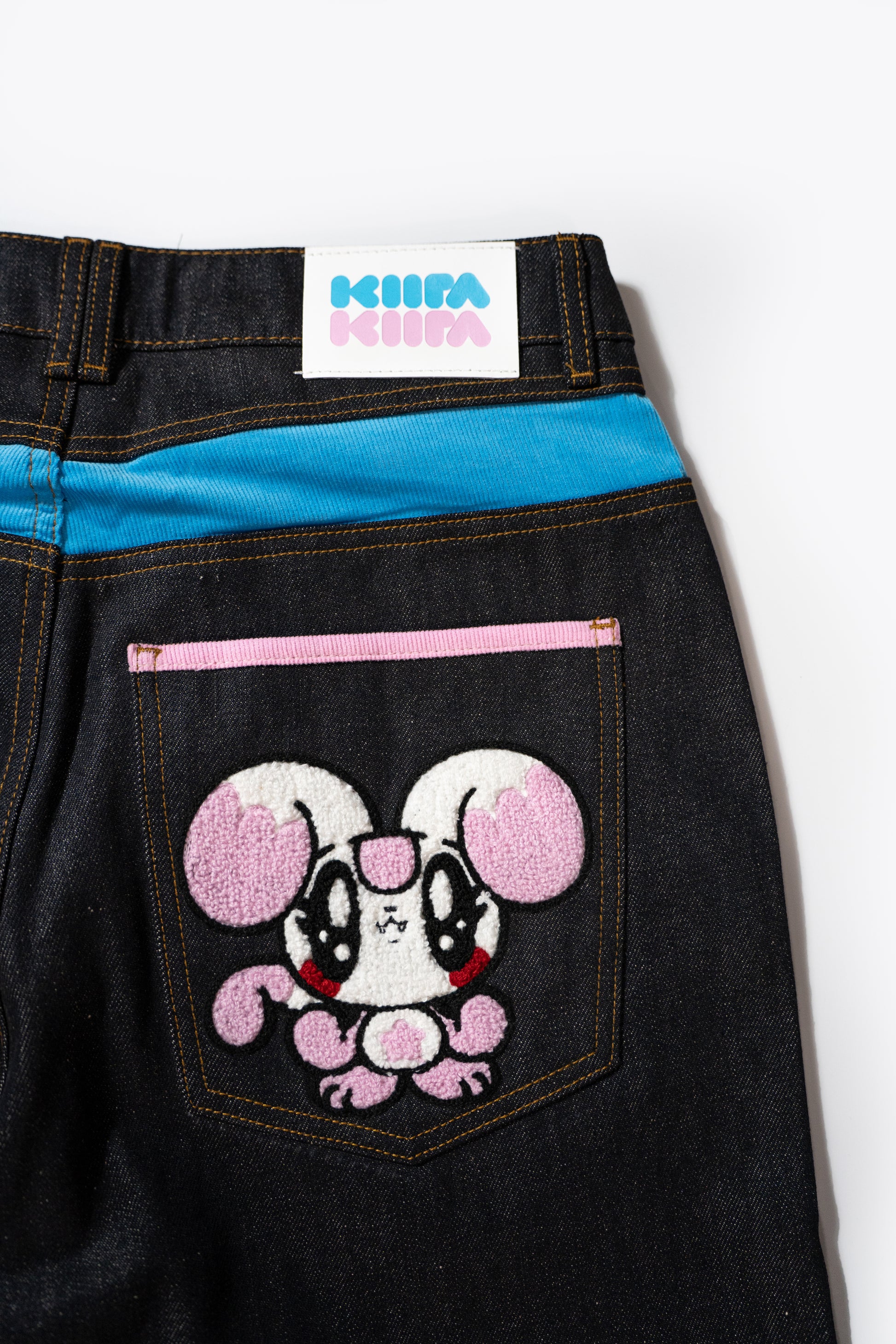 Biiki-Piiki Patch Raw Denim