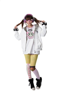 Skull Camo Reversible Zip Hoodie