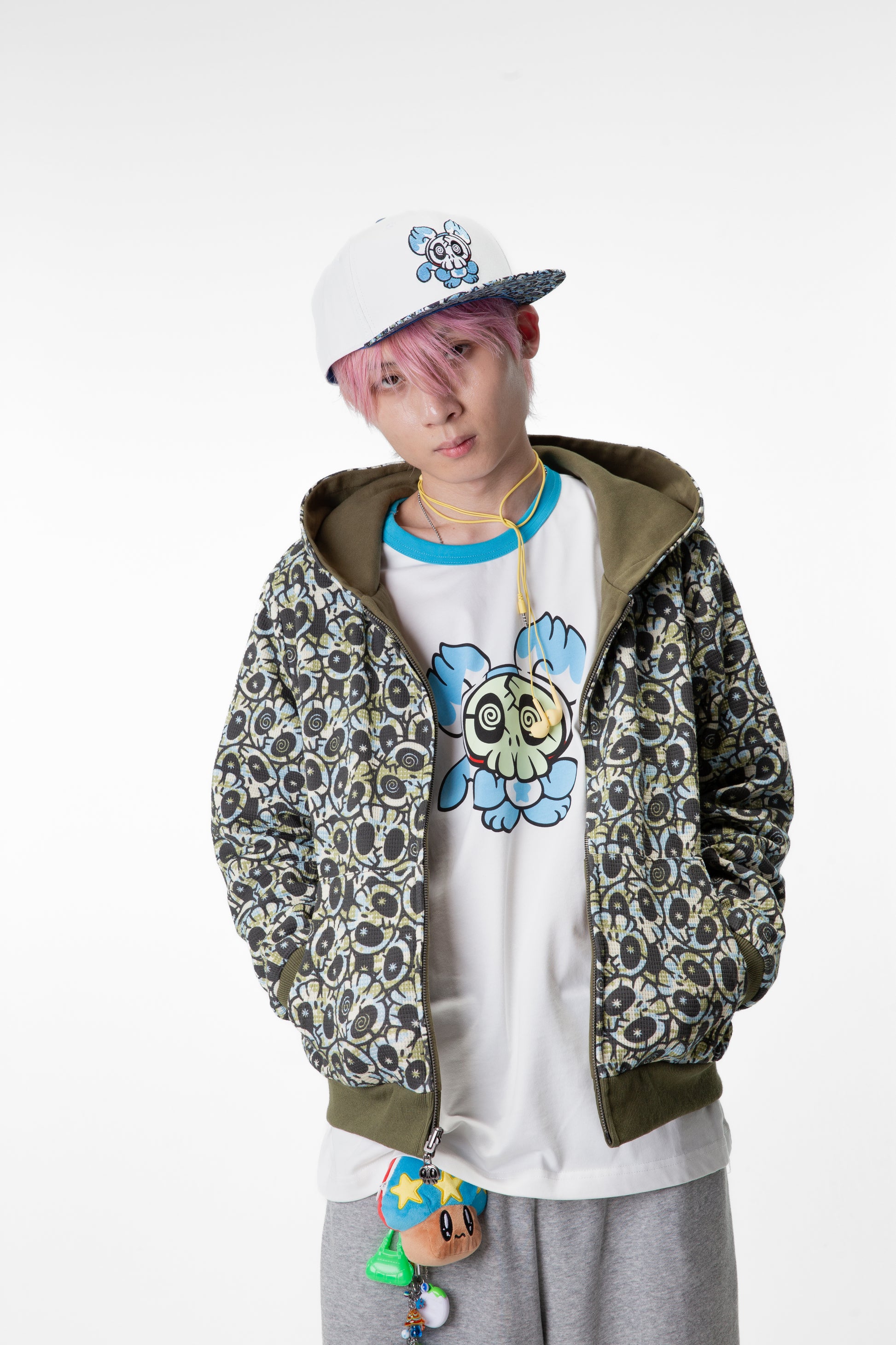 Skull Biiki Snapback cap