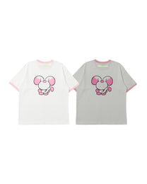Skull Piiki t-shirt—Glow in the dark